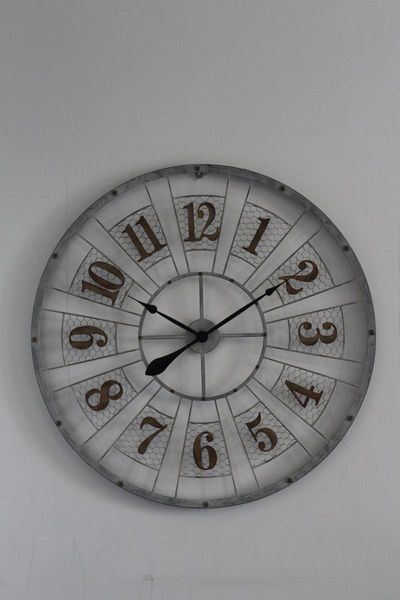 

wall clocks 31.5 inch big metal clock decorative round compass dÃ©cor,