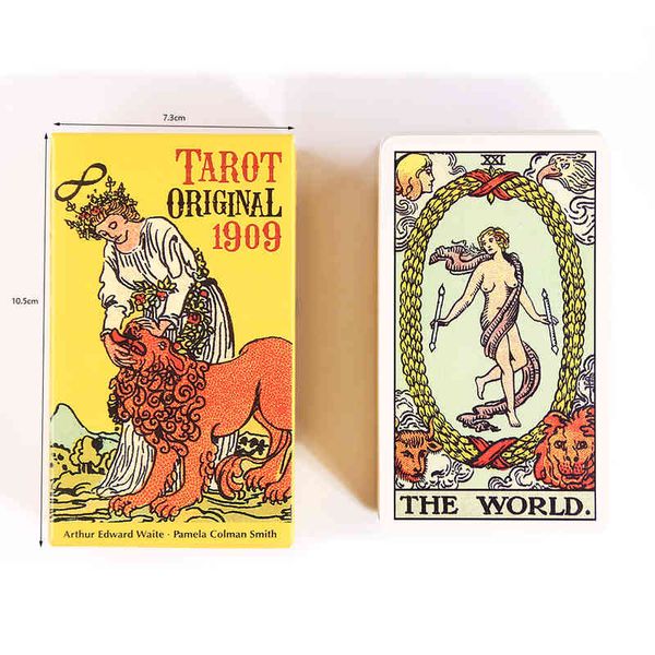 

hay house dixit original 1909 s english classic 1909 tarot 78 popular deck card game board a0r3