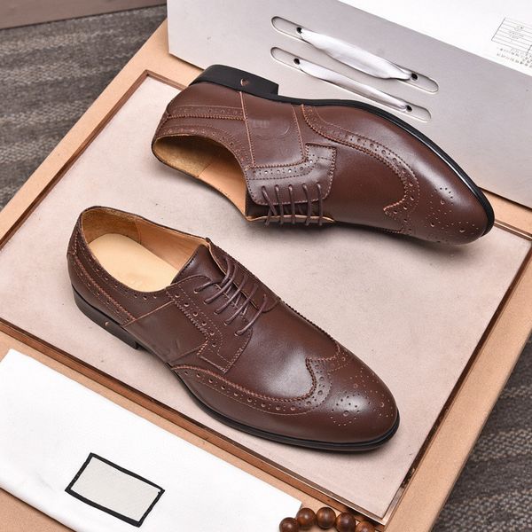 

new big size 38-45 oxfords leather men shoes fashion casual slip on formal business wedding dress shoes drop shipping, Black