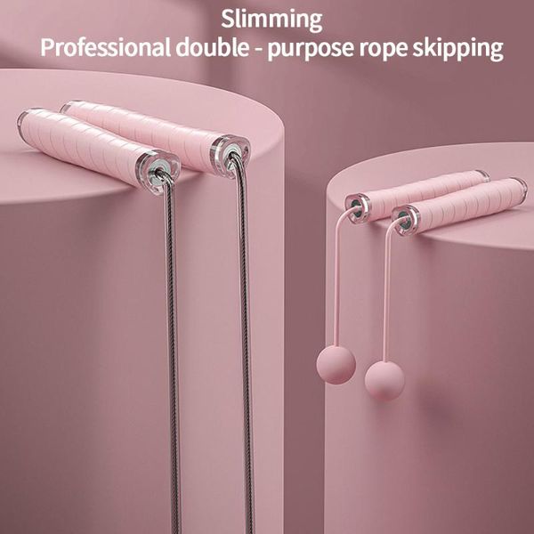 

jump ropes fitness rope use skipping double gym cordless smart speed co