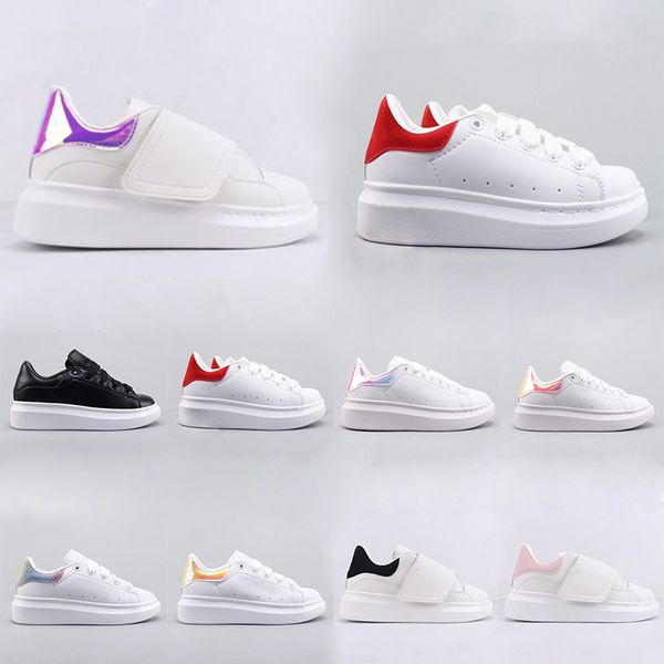 

kids youth desingner shoes fashion blanche et noir platform white black dream blue single strap outsized rubber sole soft calfskin leather l