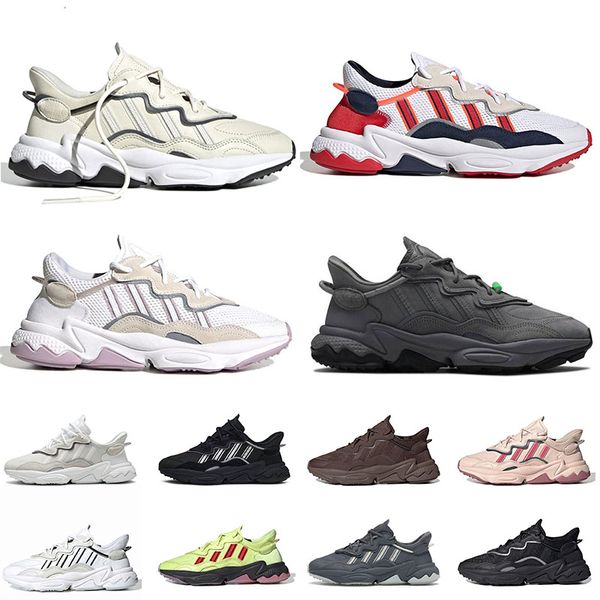 

classic originals ad ozweego v2 mens women platform runner shoes dad triple s black cloud white grey solar green soft vision off designer og