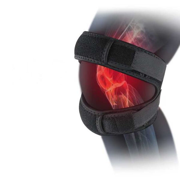

patella knee sleeve support brace pads elbow &, Black;gray