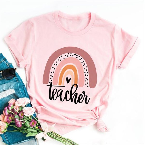 

teacher and women vintage boho men t shirt rainbow kindergarten shirtsteachers life appreciation, White;black