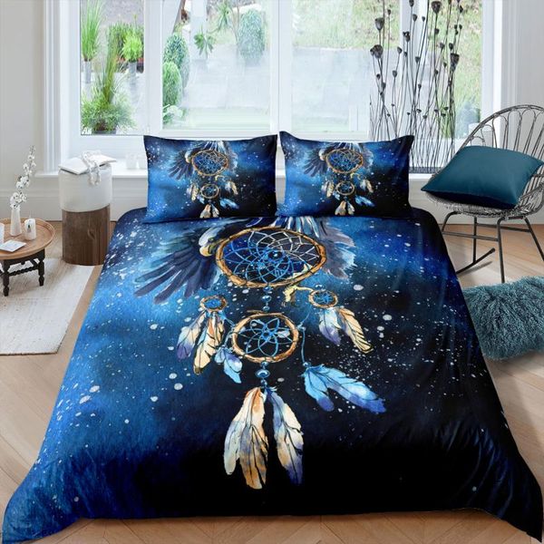 

bedding sets dream catchers set 3d boho syles duvet cover with pillowcases twin full  king size bedclothes 2/3pcs home textile