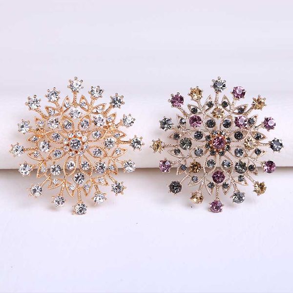 

pins, brooches fashion temperament plant tree leaf flower rhinestone colorful for women jewelry decors lady brooch, Gray