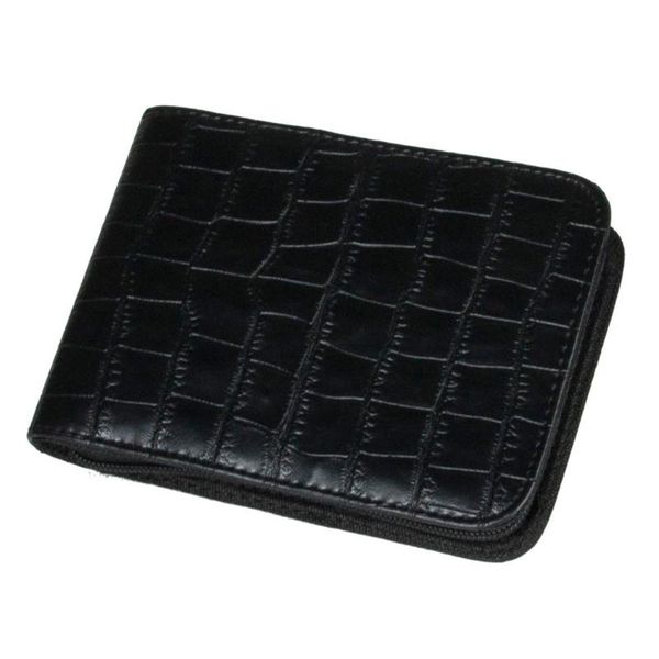 

pencil bags 12 case pu material pen large capacity simple business office durable storage bag