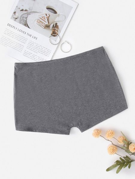 

elastic waist solid biker shorts w8qs#, Black