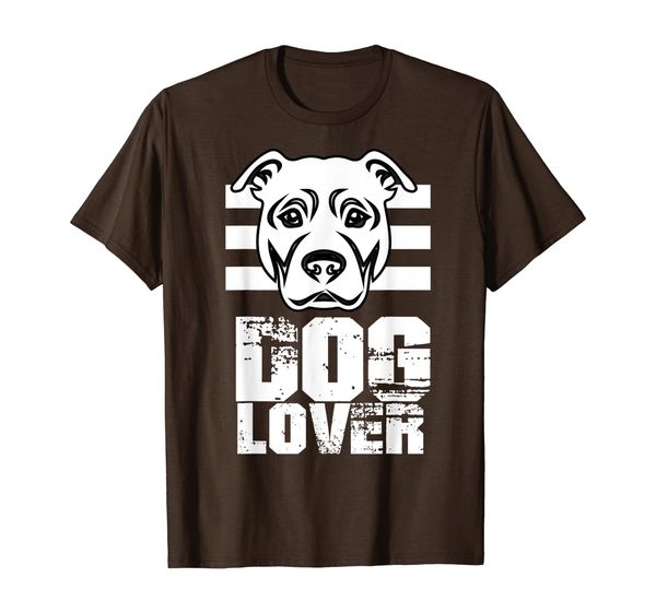 

Dog Lover T-Shirt - Cute Adorable Dog Lover Pet Tees, White;black