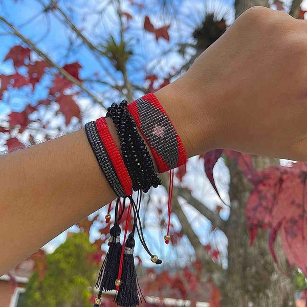 

bluestar turkish eye miyuki bead fashion pulseras mujer moda handmade crystal bracelets, Golden;silver