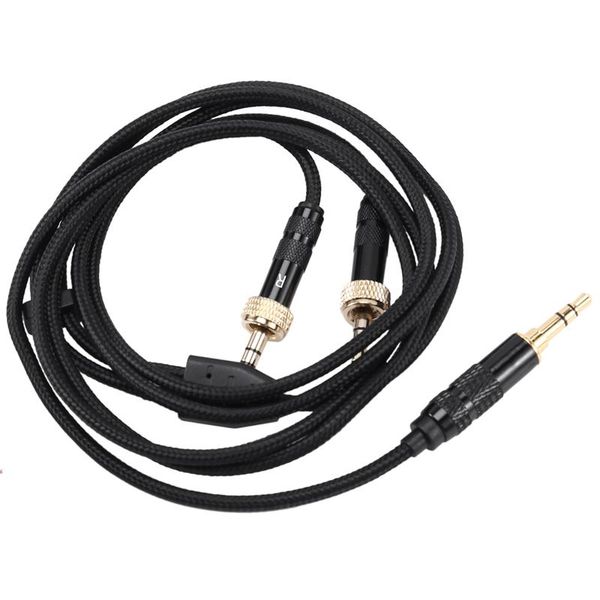 

3.5mm hifi balanced audio cable for sony mdr-z7 mdr-z1r mdr-z7m2 headphone nylon braided cords replacement cables & connectors