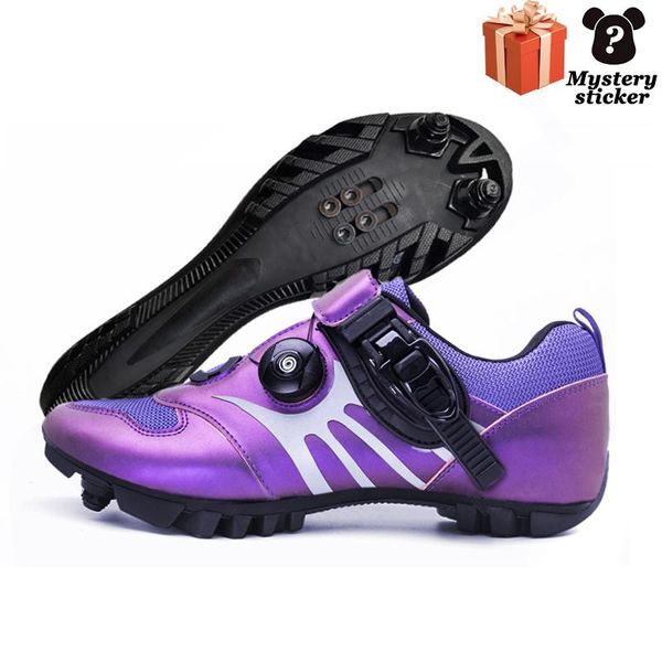 

cycling footwear 2021 men's professional mountain biking shoes non-slip deodorant self-locking racing sports couple, Black
