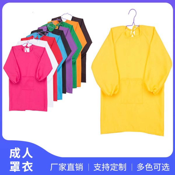 

long sleeve fouling advertising apron for adults