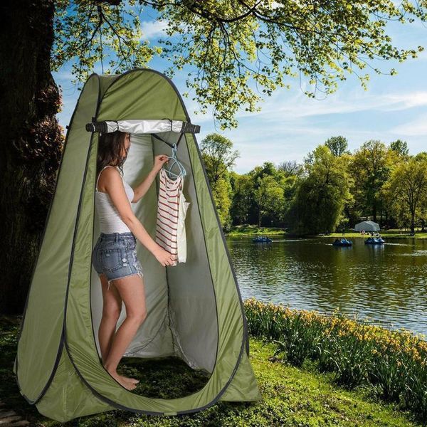 

tents and shelters portable quick open tent changing room privacy beach camp shelter camping rain outdoor toilet shower o4o2