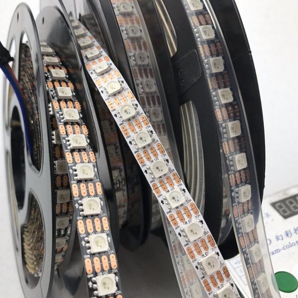 

addressable 4m 90leds/m rgb full color led pixel strip;rgb strips