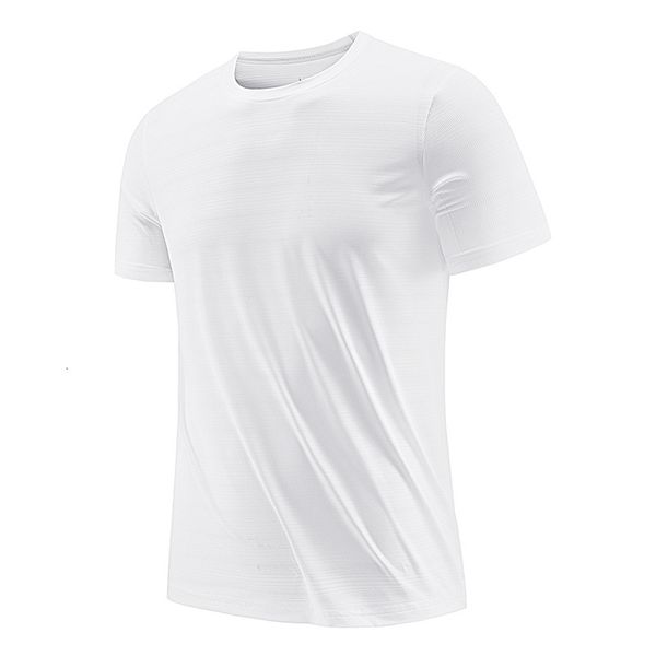 

men's t-shirts quick dry sport white t shirt men's 2021 short sleeves summer casual cotton oversize 6xl 7xl 8xl tees gym tshir, White;black