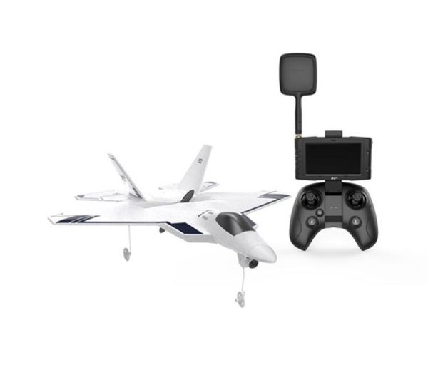 

brushless motor rc plane f22 310mm wingspan epo fpv rc aircraft with 720p camera transmitter with gps drone one-key take off to