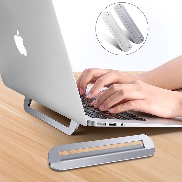 Laptop dobrável do suporte de alumínio do suporte do portátil para o suporte portátil do portátil do PC do PC do Macbook