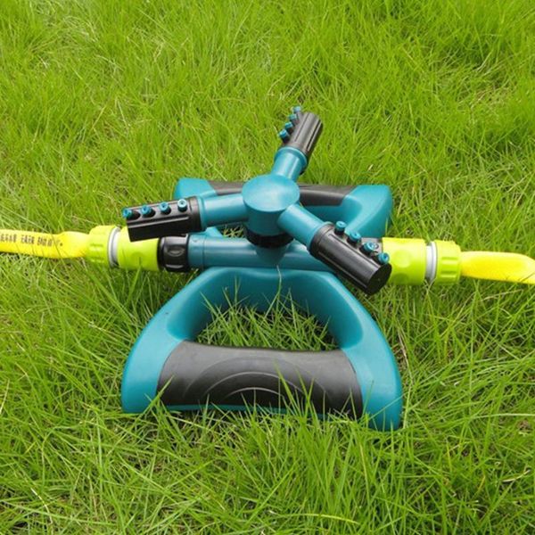 

watering equipments garden lawn sprinkler automatic 360 degree rotating device with 12 spray nozzles for yard adjustable angle