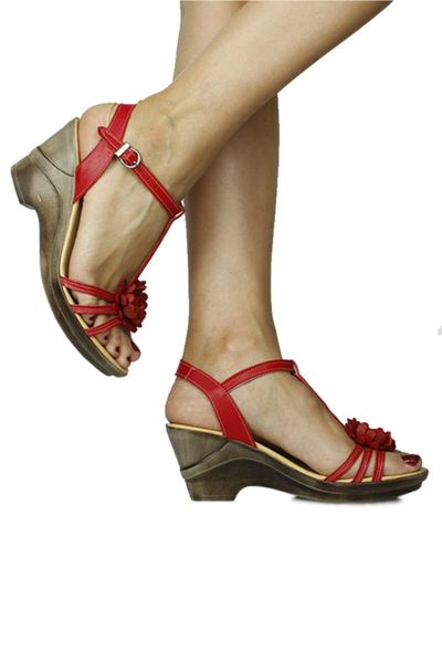 

sandals 2299 524 women's red shoes, Black