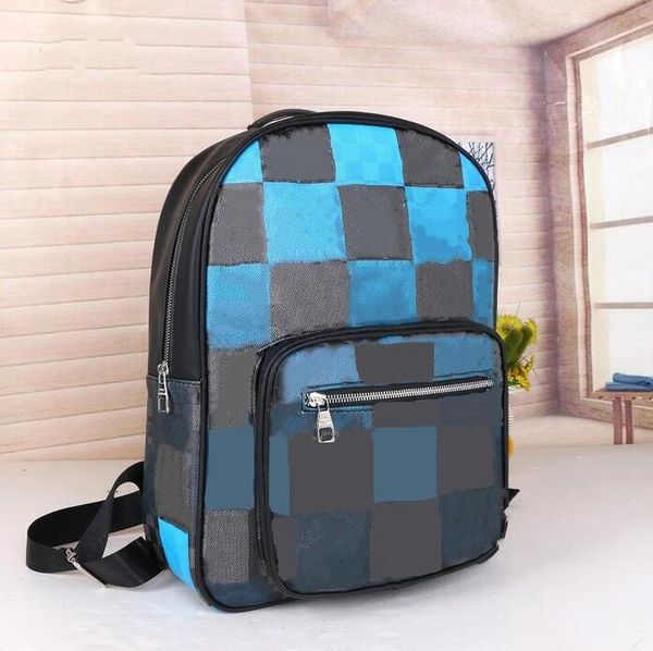 

capacity men women's backpack outdoor sport backpacks cross body travelling bag leather shoulder bagstotes letter student schoolbag