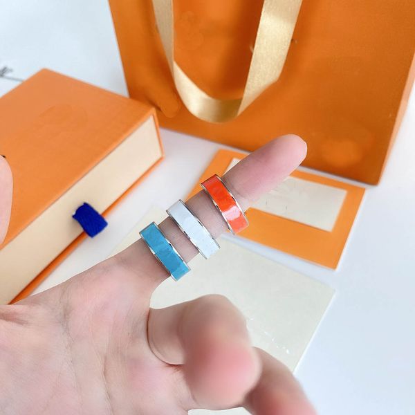 

fashion ring for man women love rings men woman jewelry 5 color gifts luxury accessories, Silver