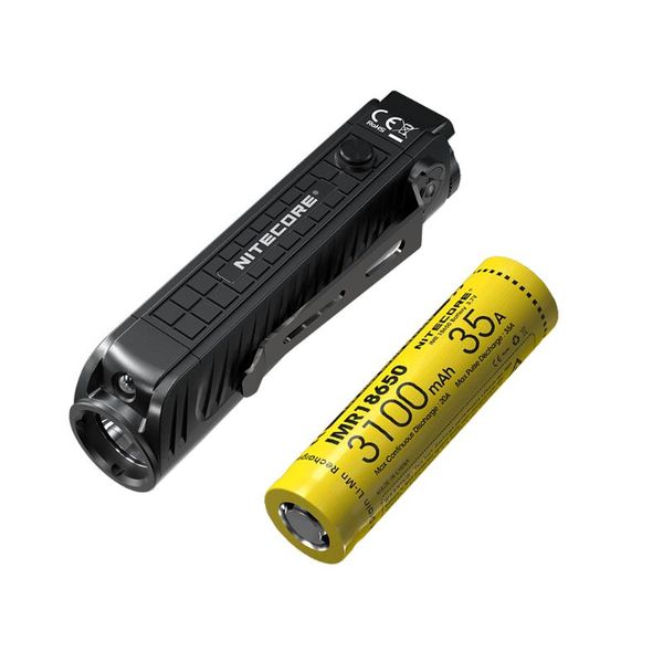 

flashlights torches nitecore p18 unibody die-case futuristic cree xhp35 hd led 1800 lumens with auxiliary red light tactical