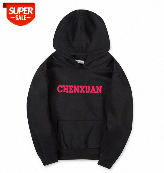 

men's youth oversize loose couple sweater hip-hop plus fleece hoodie #ml8r, Black