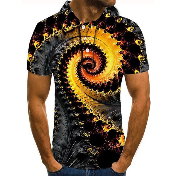 

tunnel vortex pattern men's 3d printed t shirt visual impact party streetwear punk gothic round neck american muscle style short sleeve, White;black