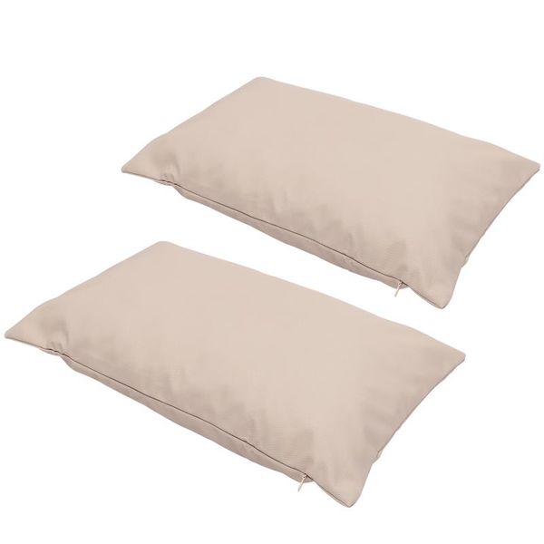 

pillow case 2 pcs simple pillowcases pillows covers protectors waterproof