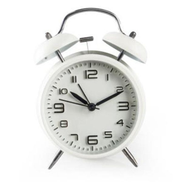 

other clocks & accessories loud alarm for deep sleepers 4inch retro twin bell clock with backlight bedroom and home decoration