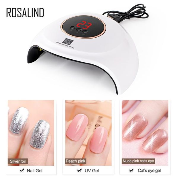 

professional uv led lamp nail dryer 18 pcs leds for manicure art tools curing gel nails polish with lcd display dryers