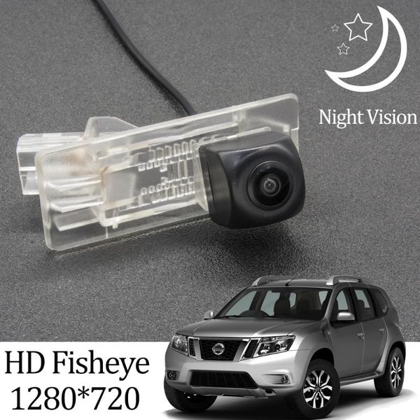 

car rear view cameras& parking sensors owtosin hd 720p fisheye camera for terrano iii 2013 2014 2021 vehicle reverse monitor