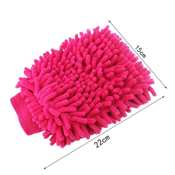 

1pc double side car wash gloves cleaning sponge cloth brush tools microfiber clean window coral detailing cloths home duster