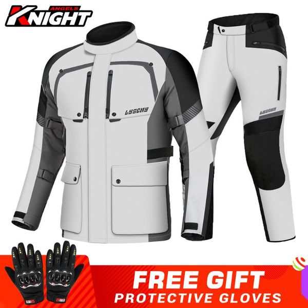

motorcycle apparel waterproof jacket men four seasons racing professional protection reflective motocross suit