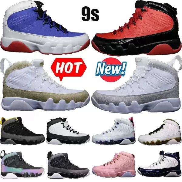 

2021 men basketball shoes 9s jumpman 9 change the world university gold red blue unc bred statue mens trainers sports sneakers