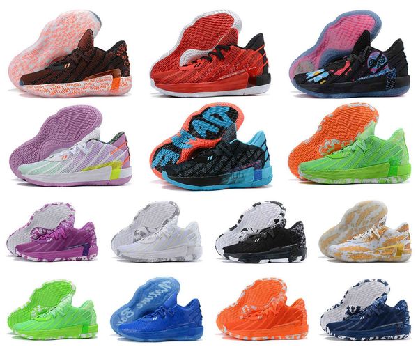 

2021 new damian lillard vii suede 7s dame 7 basketball shoes mens shoes sports dame 7 trainers sneakers 40-46
