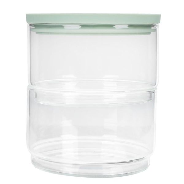 

bowls 1 set of cereal holder stackable glass bowl transparent household tableware