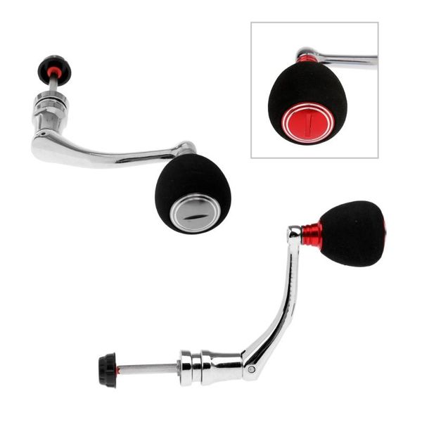 

stainless steel spinning fishing reel handle eva knob for 2000/3000 series reels tackles baitcasting
