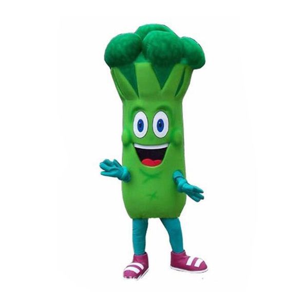 

halloween cute broccoli mascot costume cartoon vegetables anime theme character adults size apparel christmas birthday party outdoor outfit, Red;yellow