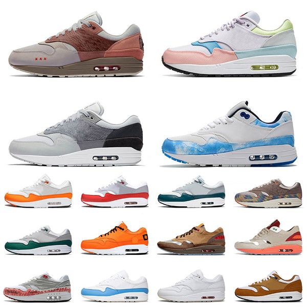 

2021 arrival air cushions max 1 87 running shoes mens women n7 acid wash london dark teal green evergreen aura trainers sneakers 36-45