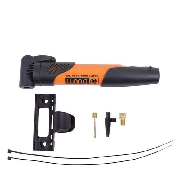 

bike pumps mini portable high-strength plastic bicycle air pump tire inflator super light 094c