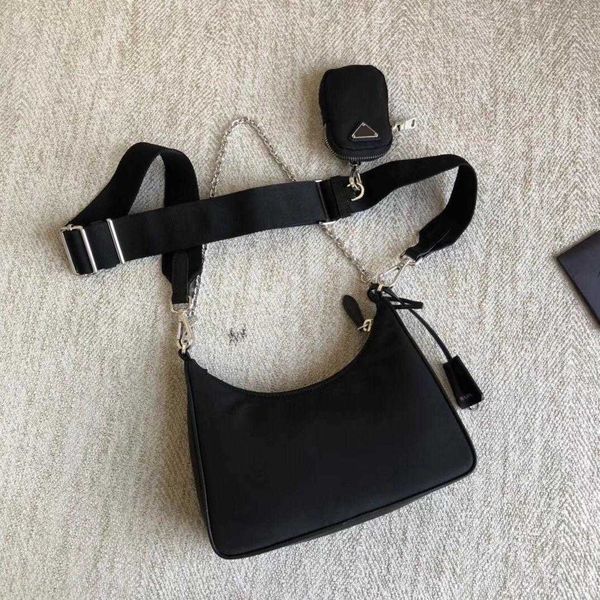 

body 2 pieces hobo cross high 2021 shoulder bag quality nylon handbags selling women luxurys fashion designers bags classic ladies diagonal