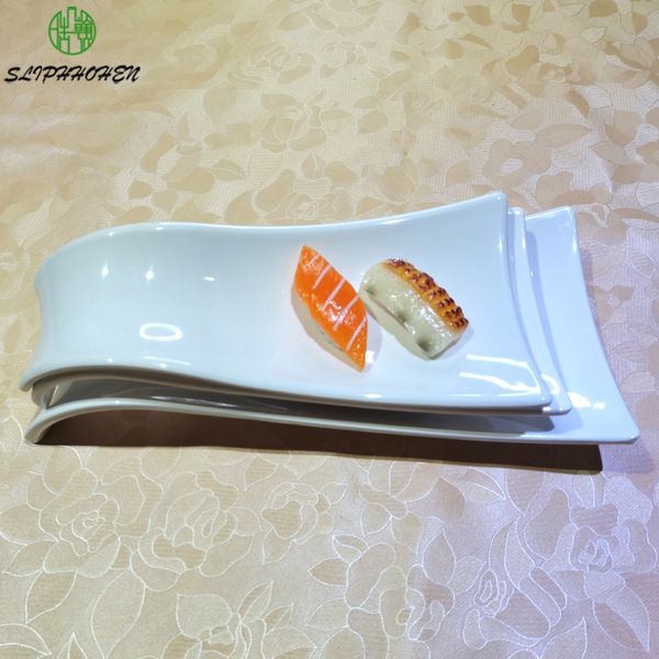 

fashion restaurant salmon sashimi plates pickled vegetables dish l commercial a5 melamine imitation porcelain tableware