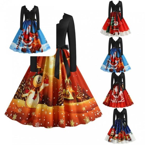 

casual dresses formal dress long sleeve comfy elegant mid waist lace-up, Black;gray