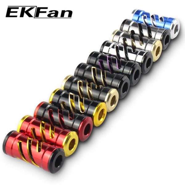 

ekfan 2pc aluminum alloy fishing reel handle knob for water-drop drum-wheel & bait casting modified parts without bearing baitcasting reels