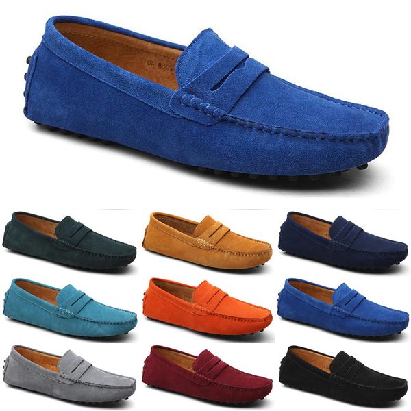 

black green casual shoes loafers men outdoor flat slip on fashion mens trainers sneakers size 40-45 color62990 fashi s