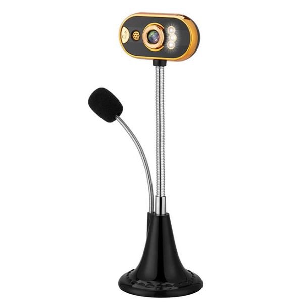 

webcams 480p usb plug-and-play webcam is compatible with computer desk for video conferencing and online streaming