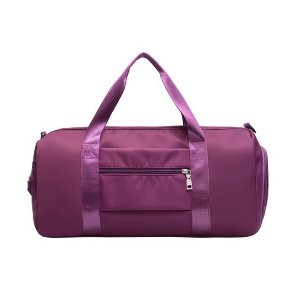 

outdoor bags gym bag waterproof shoes compartment storage sports dry wet separated nylon travel adjustable strap fitness yoga zipper