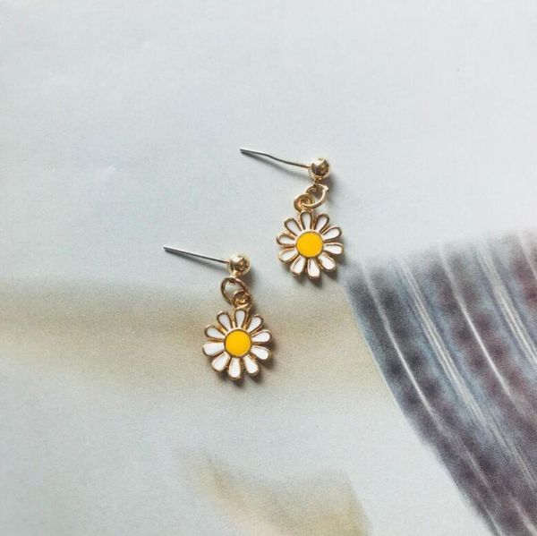 

style flower earrings femininity small fresh simple earrings